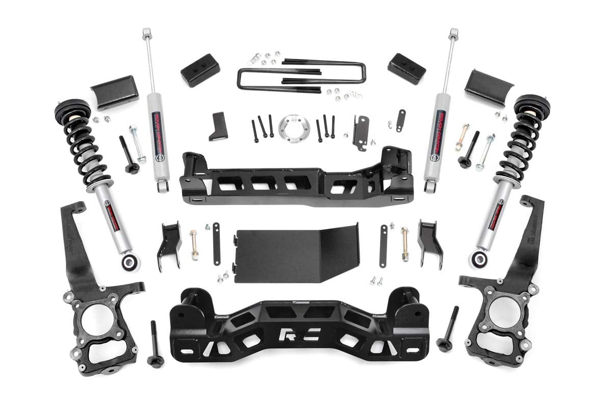 Rough Country 57432 4 Inch Lift Kit | N3 Struts | Ford F-150 4WD (2011-2013)
