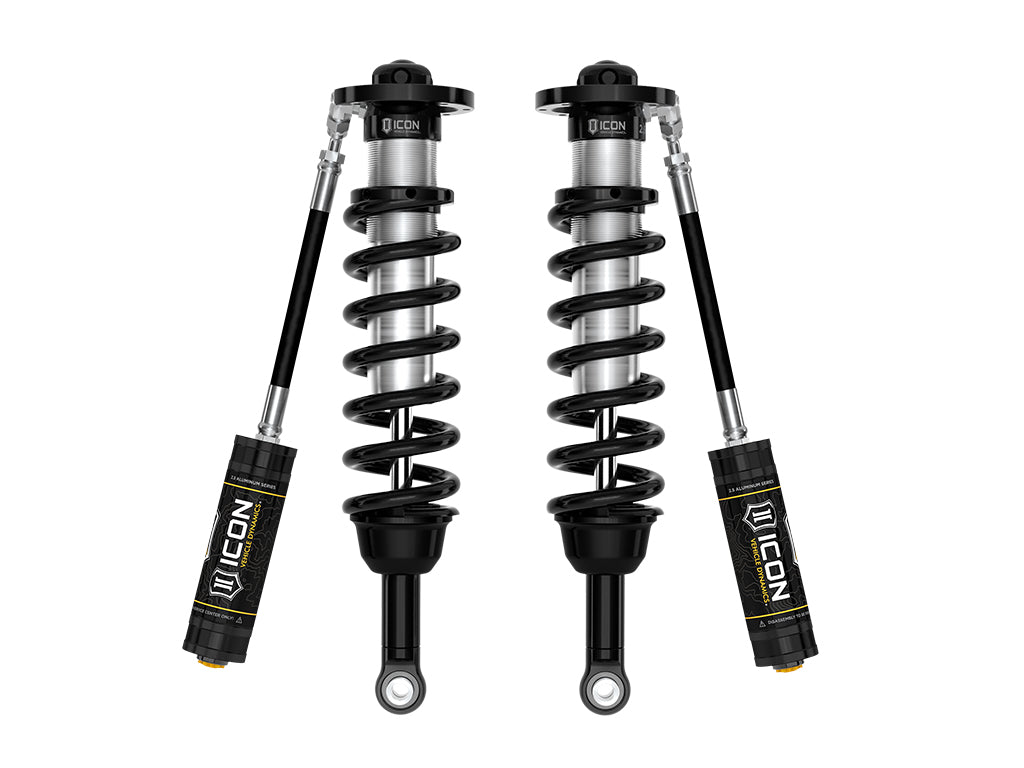 ICON 2023-2025 Sequoia TRD Pro, 1-2.5" Lift, Front, V.S. 2.5 Series Front Coilover Kit, Remote Reservoir, Pair