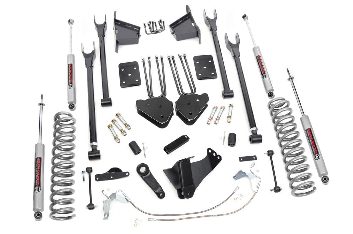 Rough Country 592.20 8 Inch Lift Kit | 4 Link | Ford F-250/F-350 Super Duty 4WD (2008-2010)