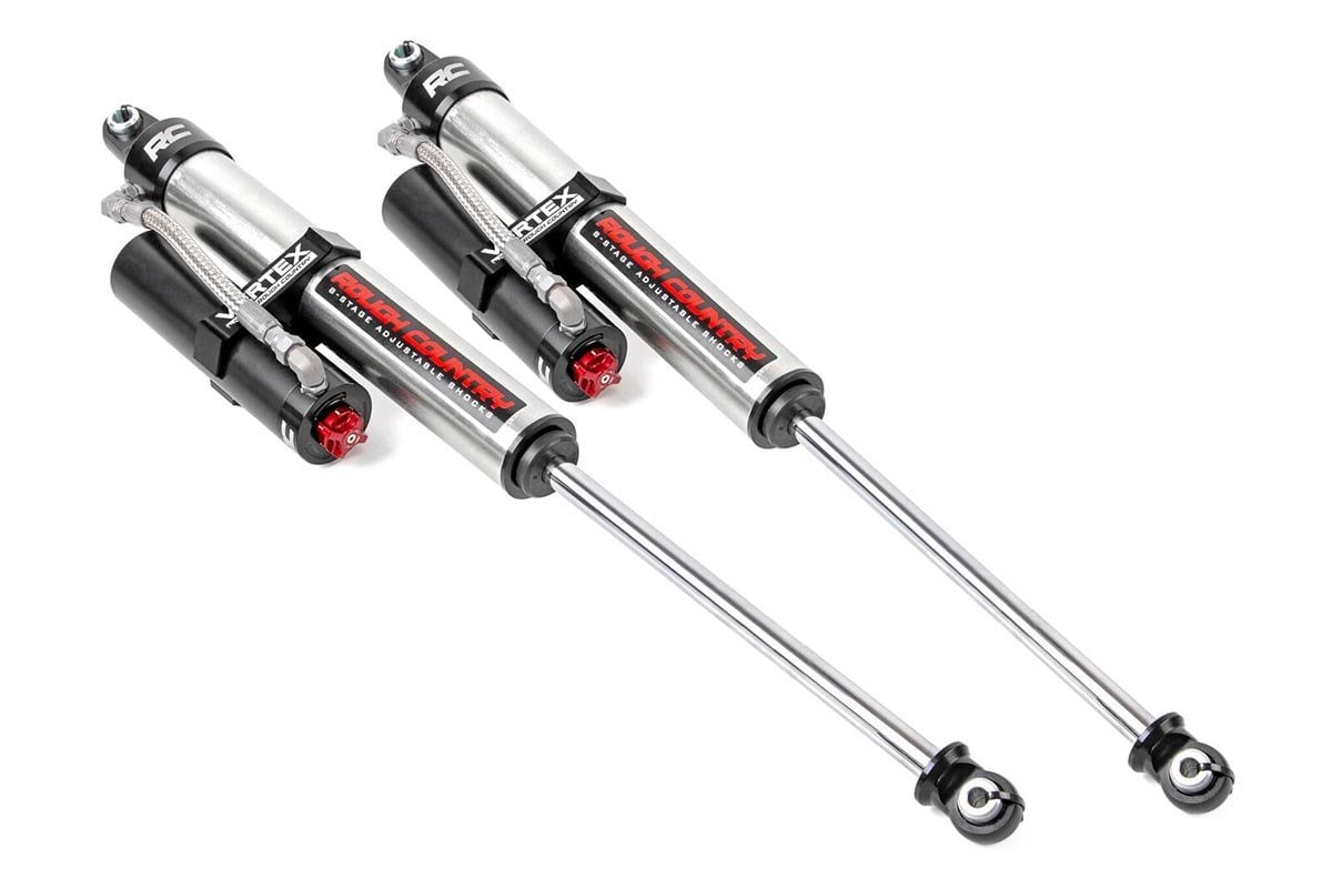 Rough Country 699005 Vertex 2.5 Adjustable Rear Shocks | 4-8" | Ford F-250 Super Duty 4WD (05-16)