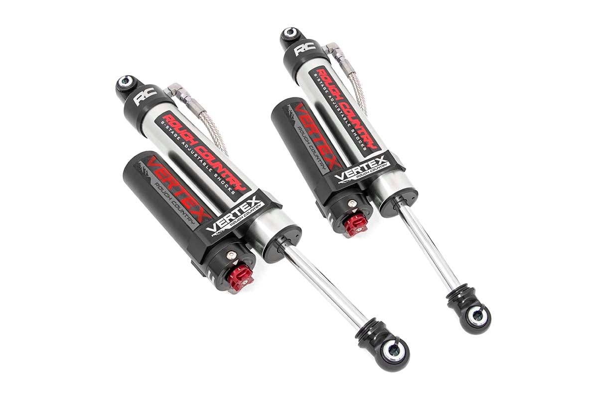 Rough Country 699016 Vertex 2.5 Adjustable Rear Shocks | 2-3.5" | Chevy/GMC 1500 (07-26)