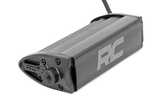 Rough Country 70707BL 6 Inch Black Series LED Light Bar | Single Row
