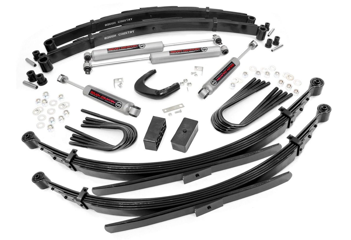 Rough Country 12930 6 Inch Lift Kit | 52 Inch Rear Springs | Chevy/GMC 3/4-Ton Suburban/C25/K25 Truck (73-76)