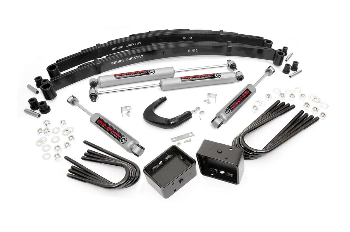 Rough Country 150.20 4 Inch Lift Kit | Chevy/GMC C20/K20 C25/K25 Truck/Half-Ton Suburban (77-91)