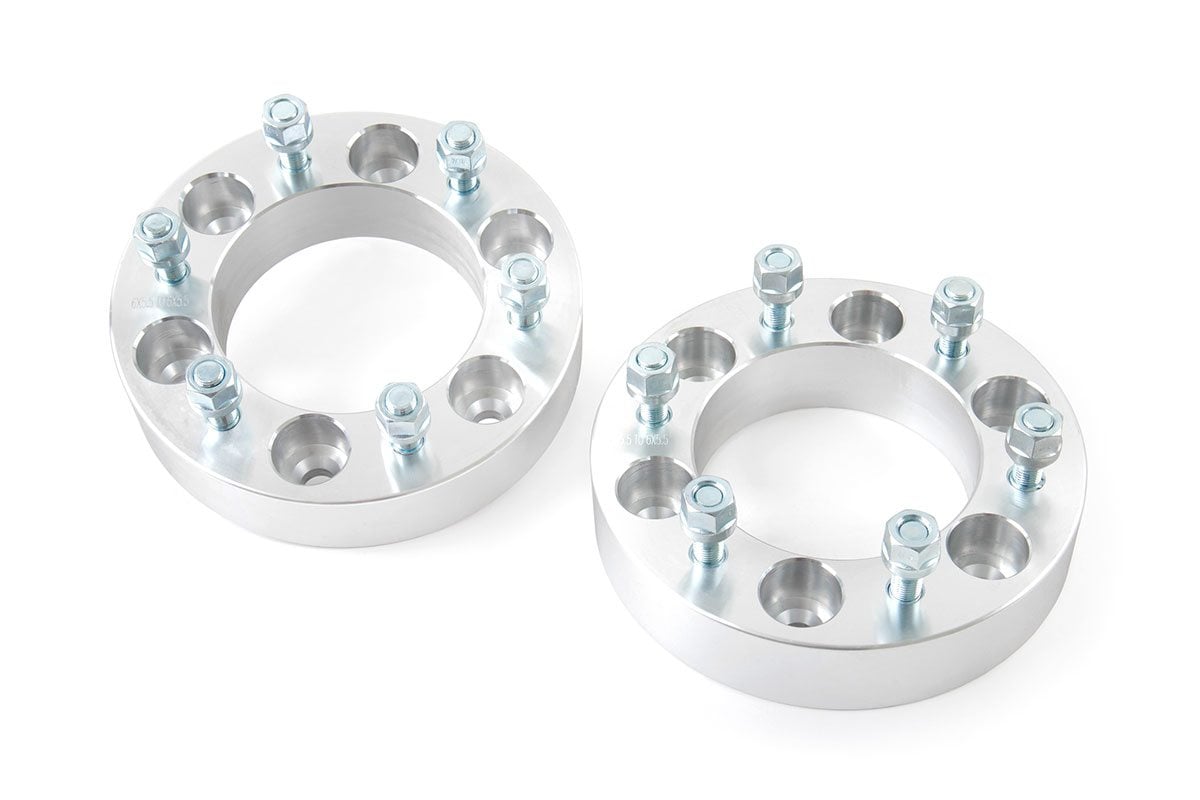 Rough Country 10086 1.5 Inch Wheel Spacers | 6x5.5 | Chevy C10/K10 Truck 2WD/4WD (1977-1987)