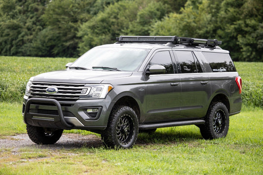 Rough Country 40240RED 3 Inch Lift Kit | UCA | M1 Struts | Ford Expedition 4WD (2018-2024)