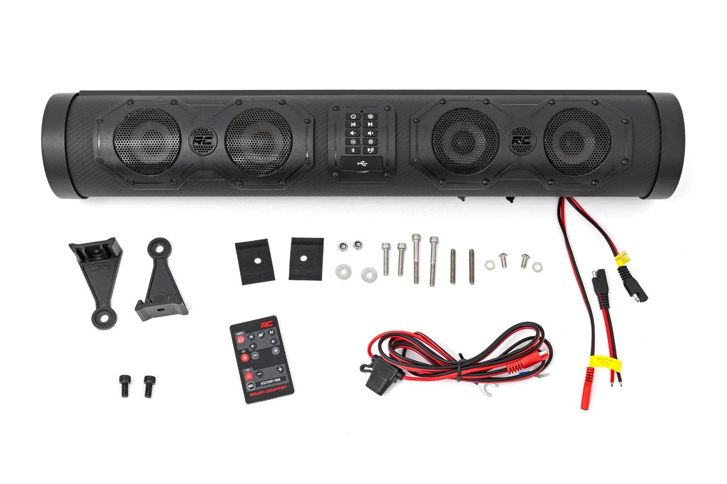 Rough Country 99515_A Bluetooth LED Soundbar | 8 Speaker | IP66 Waterproof | UTV/ATV