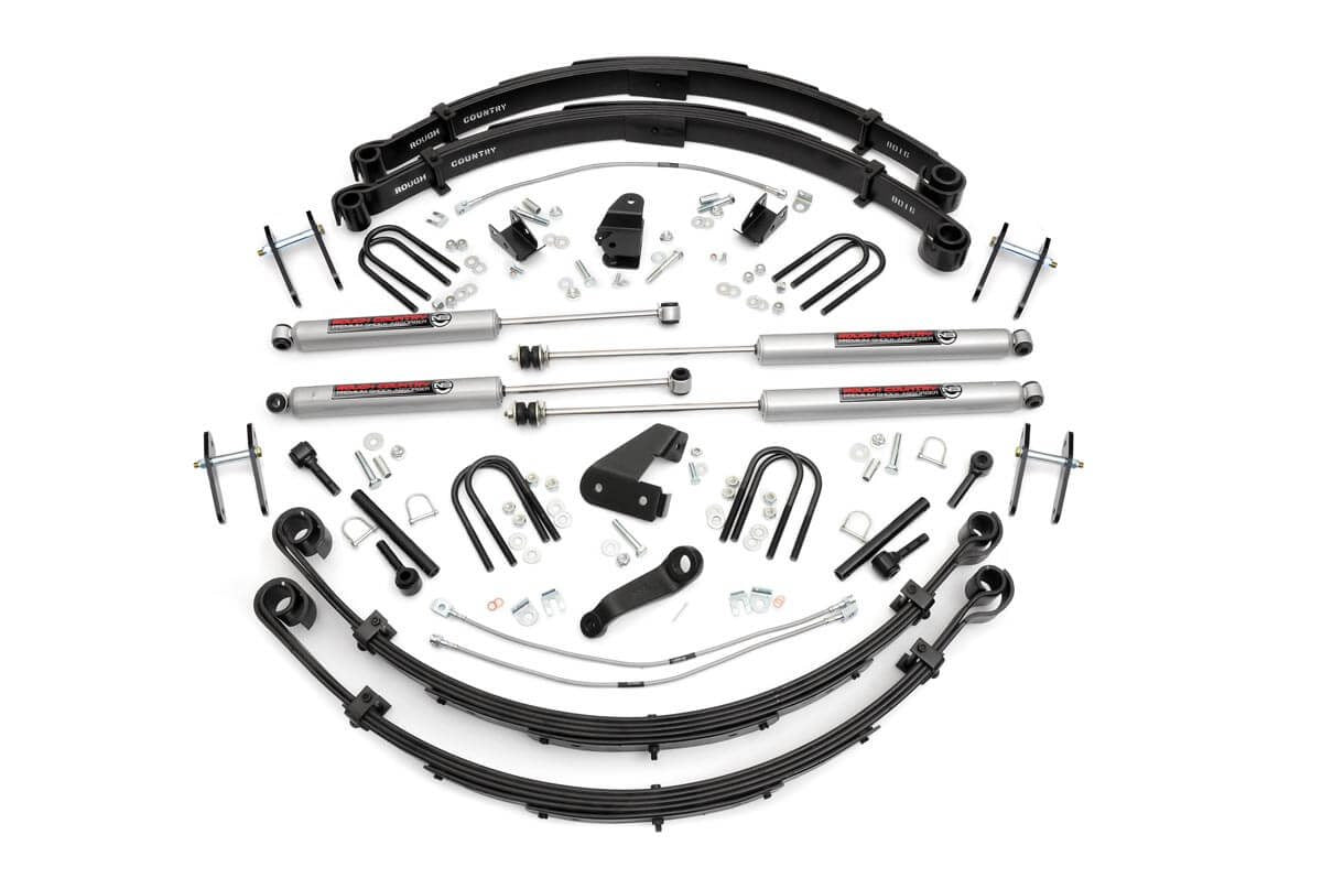 Rough Country 622N2 6 Inch Lift Kit | Power Steer | Jeep Wrangler YJ 4WD (1987-1995)