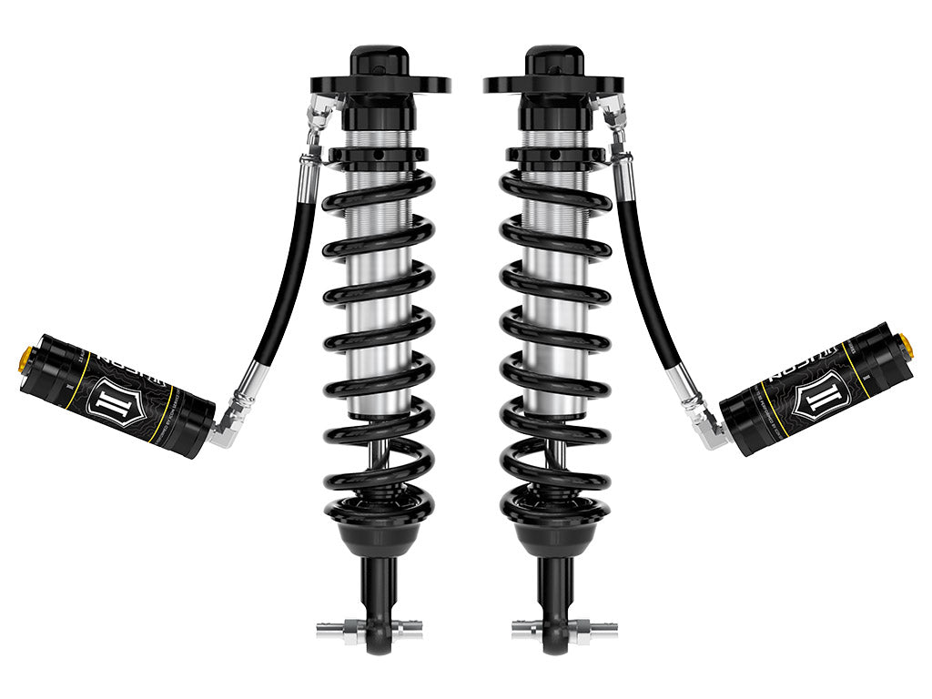 ICON 2021-2023 Ford F-150 2WD, 0-3" Lift, Front, V.S. 2.5 Series Coilovers, Remote Reservoir, Pair