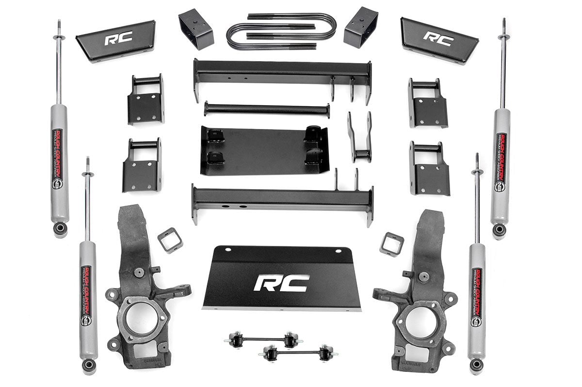 Rough Country 477.20 4 Inch Lift Kit | Ford F-150 4WD (1997-2003)