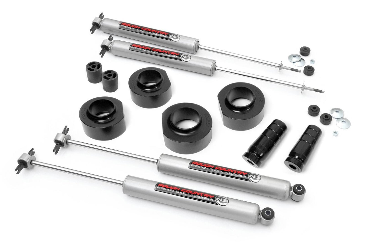 Rough Country 65030 1.5 Inch Lift Kit | N3 | Jeep Wrangler TJ (97-06)/Wrangler Unlimited (04-06)