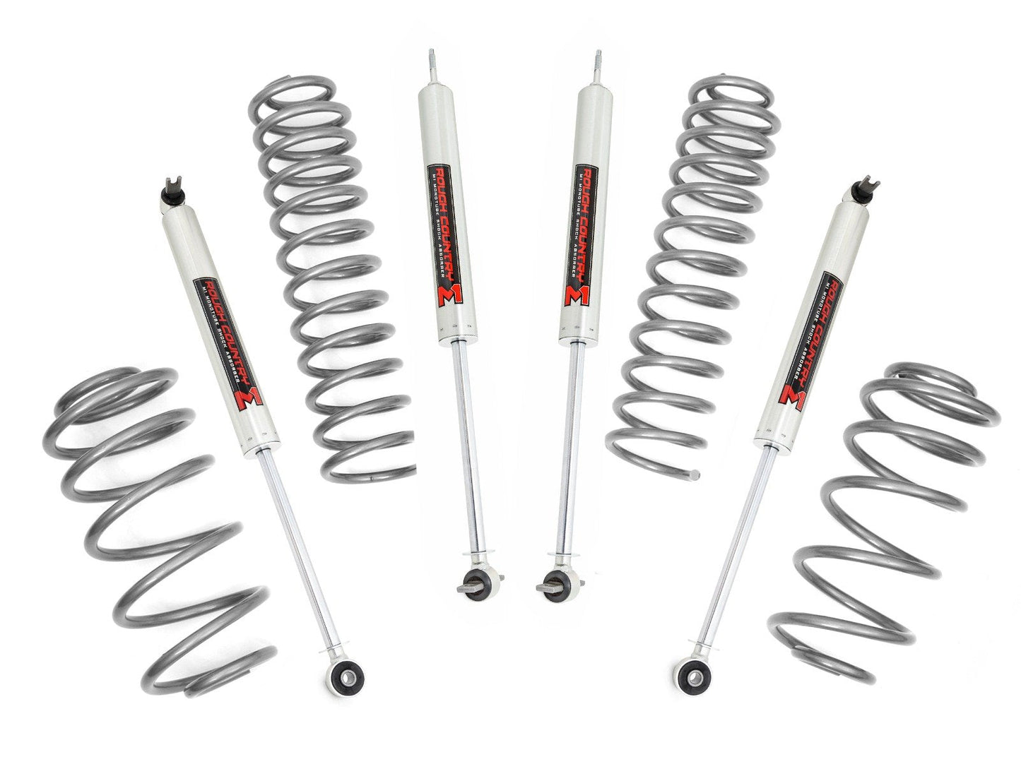 Rough Country 65340 2.5 Inch Lift Kit | 6 Cyl | M1 | Jeep Wrangler TJ (97-06)/Wrangler Unlimited (04-06)