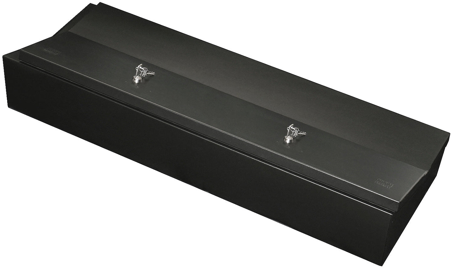 Rear Underseat Lockbox - '09-14 F-150; w/ Crew Cab; w/ Subwoofer (Black)