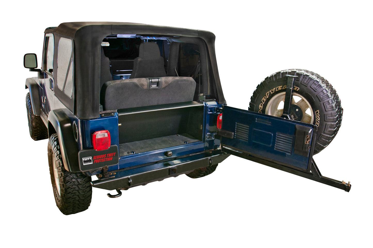 Cargo Enclosure - '97-06 Wrangler TJ (Black)