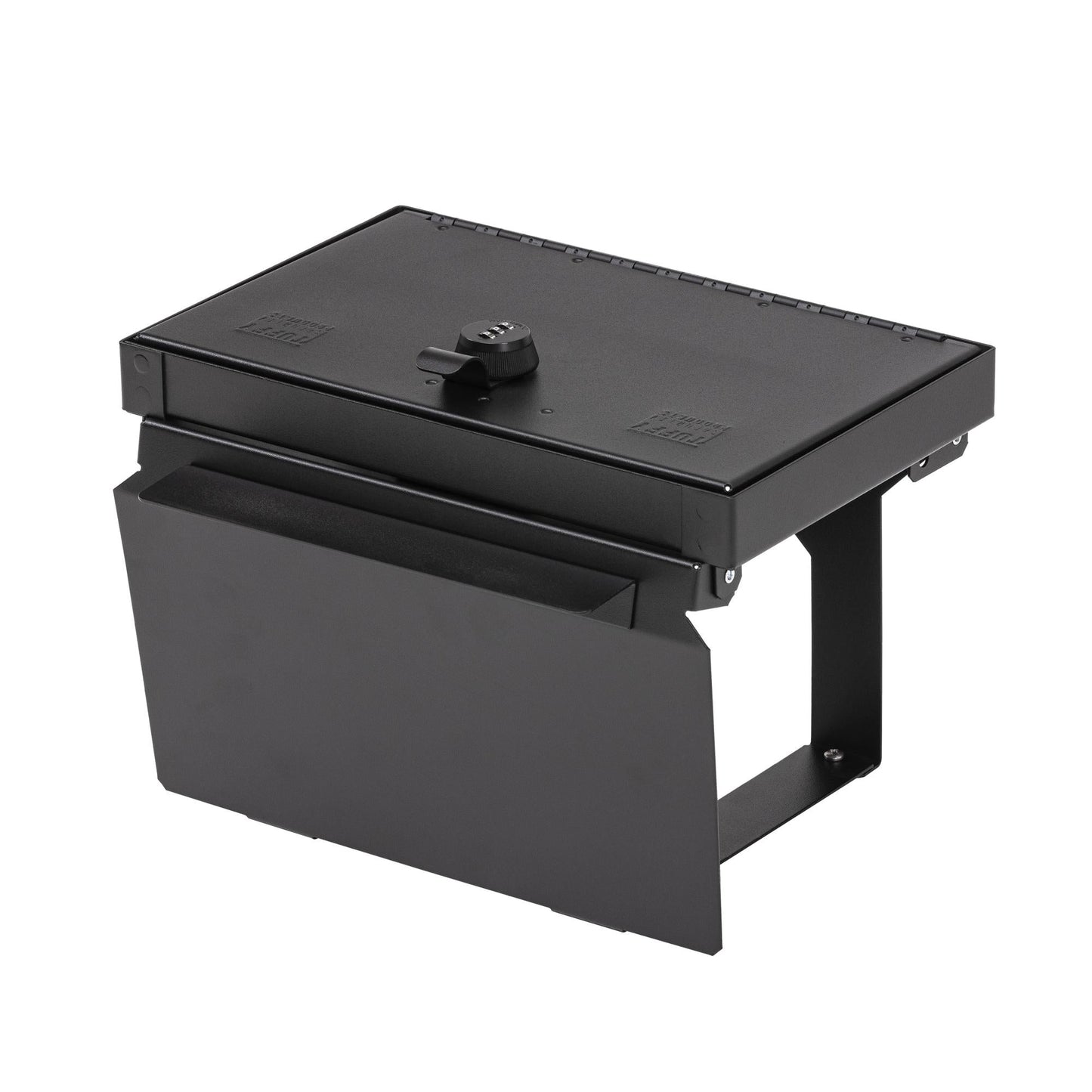 Console Safe - '14-19 Silverado/Sierra 1500 {'19 Old Body Style} / '15-19 2500HD/3500HD / '15-20 Suburban/Tahoe/Yukon/Yukon XL; w/ Flow-Thru Console (Black, 3-Digit Combo)