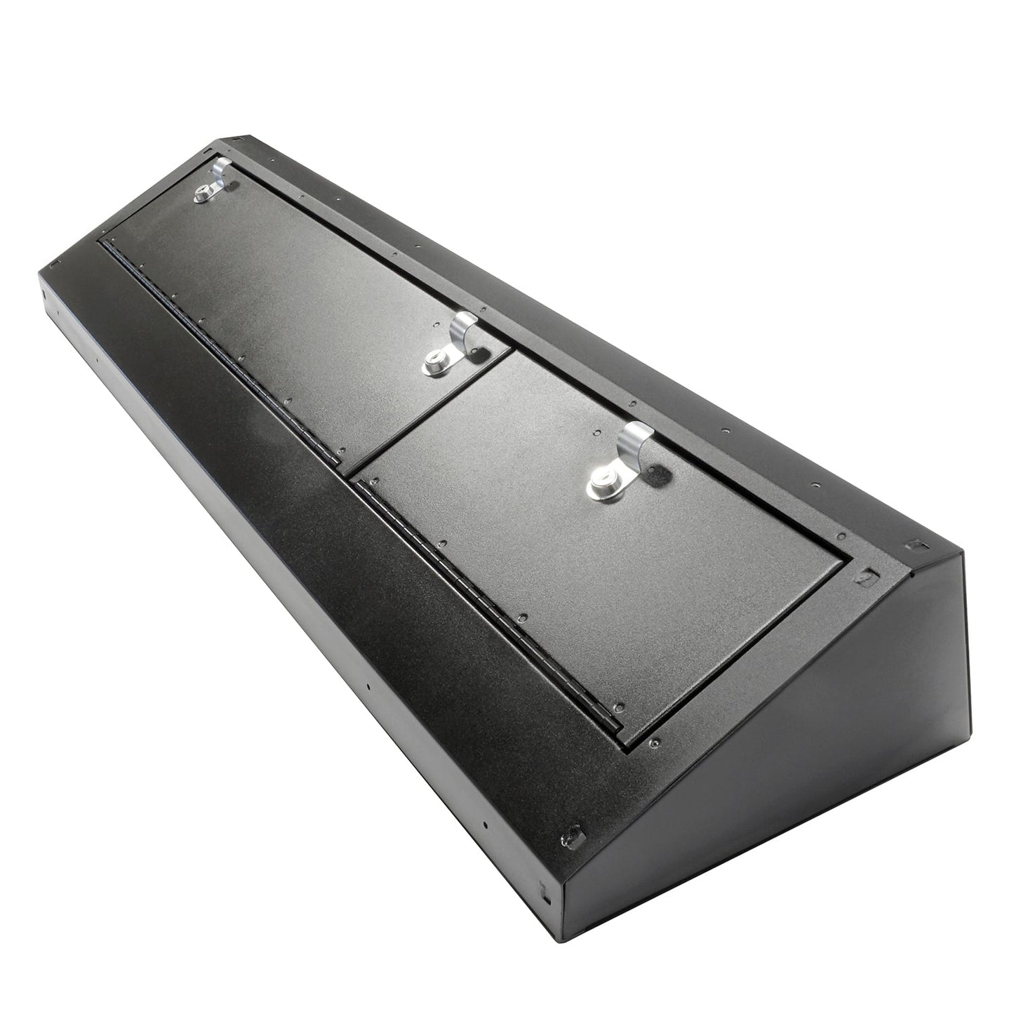 Rear Underseat Lockbox - '14-22 Colorado/Canyon; w/ Crew Cab (Black, Standard Key)