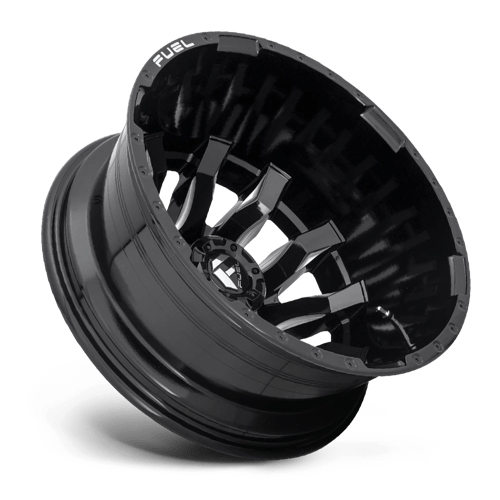 Fuel 1PC BLITZ DRW 20X8.25 8X6.5 -265 NBL (DR)