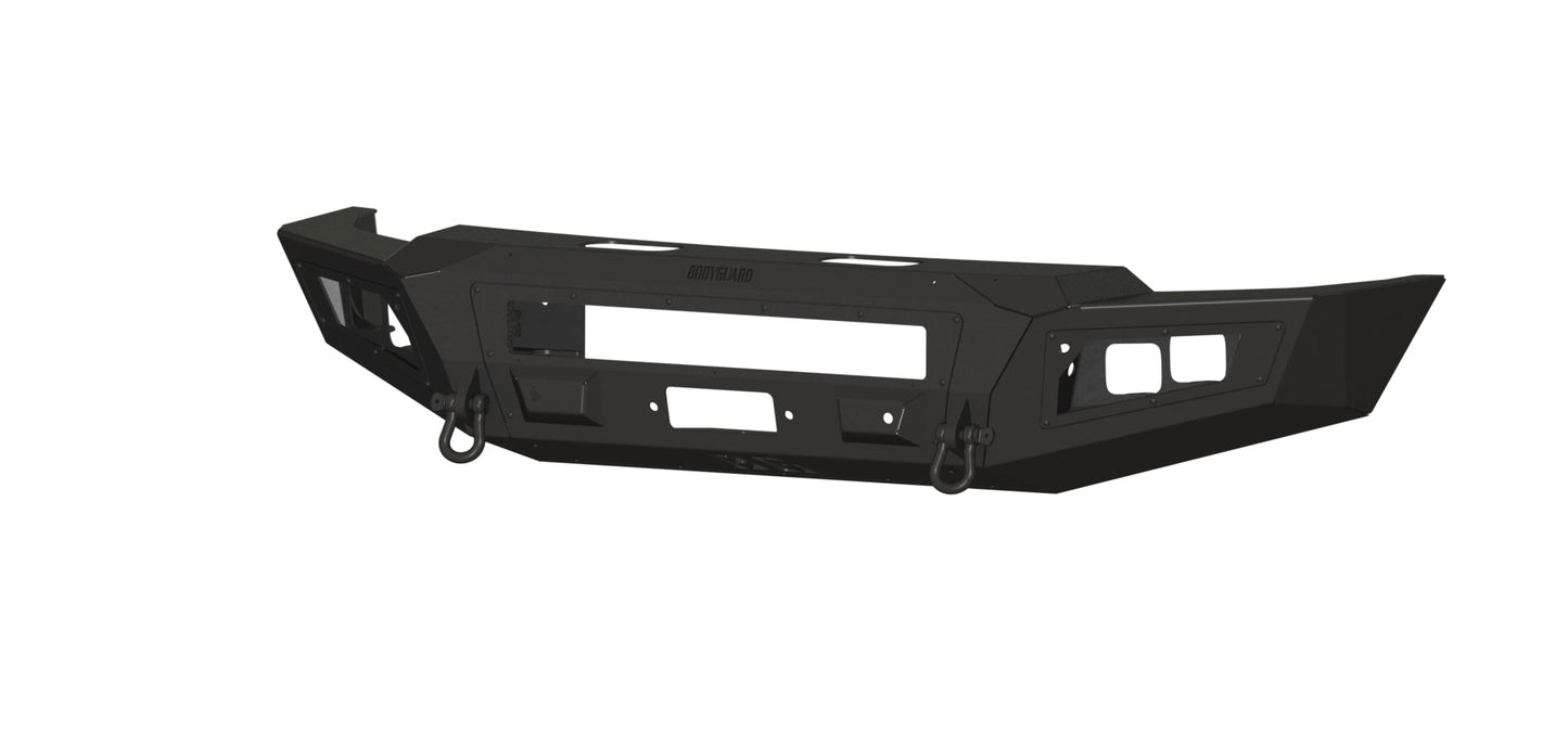 Bodyguard Bumpers A2 Series Base - Textured Black Front Bumper - CAC24BYTNN