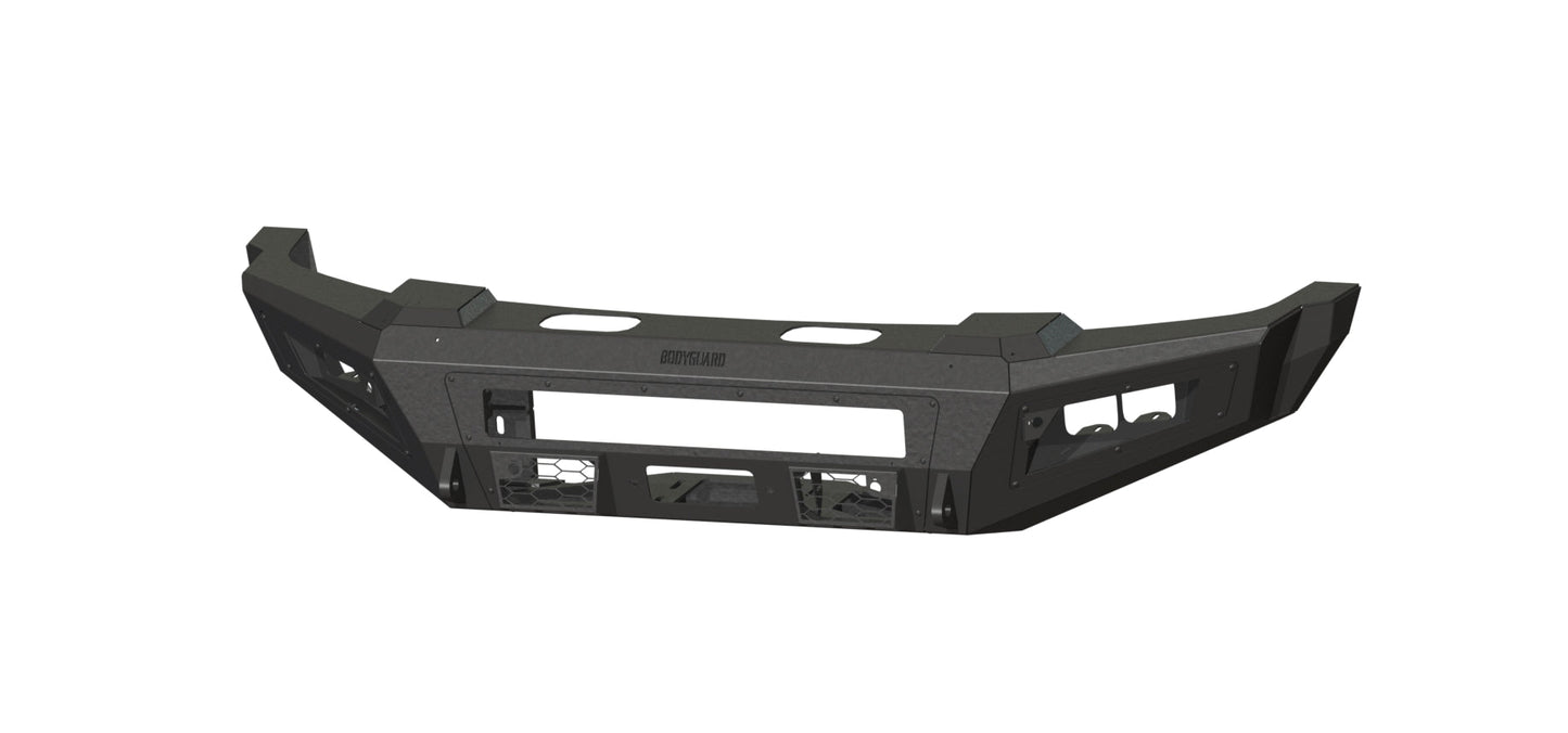 Bodyguard Bumpers A2 Series Base - Bare Metal Front Bumper - CAF23DYBNN