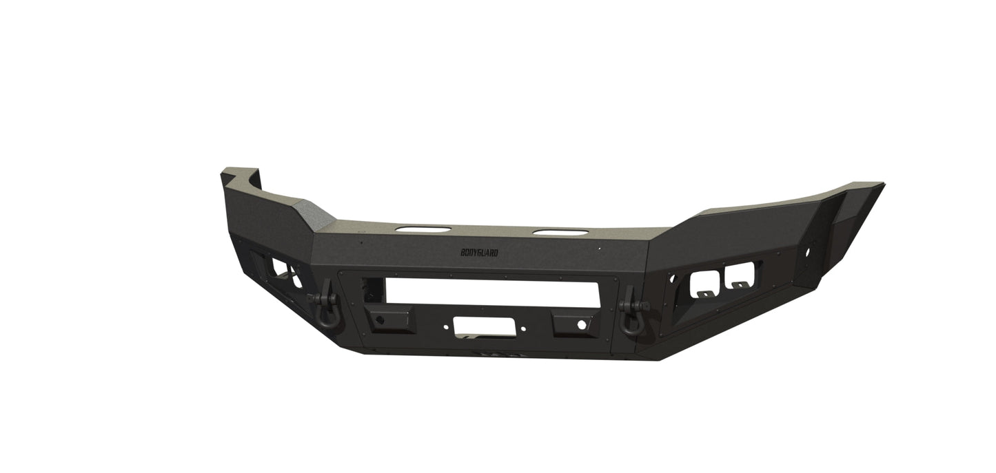 Bodyguard Bumpers A2 Series Base - Textured Black Front Bumper - CAR19DYTNN