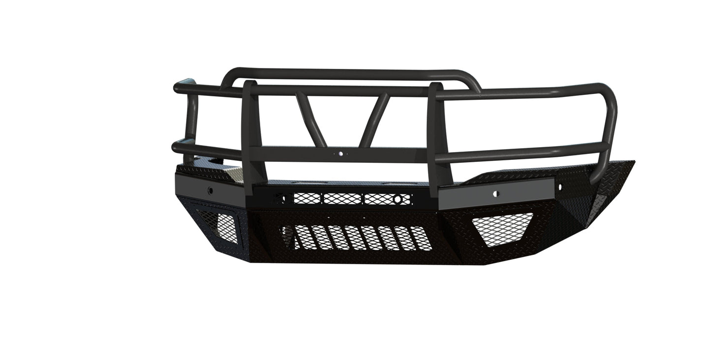 Bodyguard Bumpers EER19DYWGNH T2 Series Extreme - Gloss Black Front Bumper