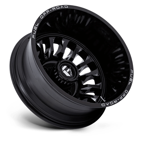 Fuel 1PC ARC DRW 22X8.25 8X6.5 -201 GBLK-MILL DR