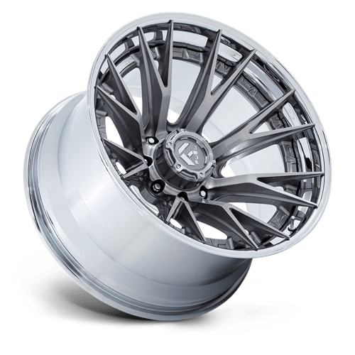 Fuel 1PC CATALYST 24X12 8X6.5 125 -44 PLTNM CHR