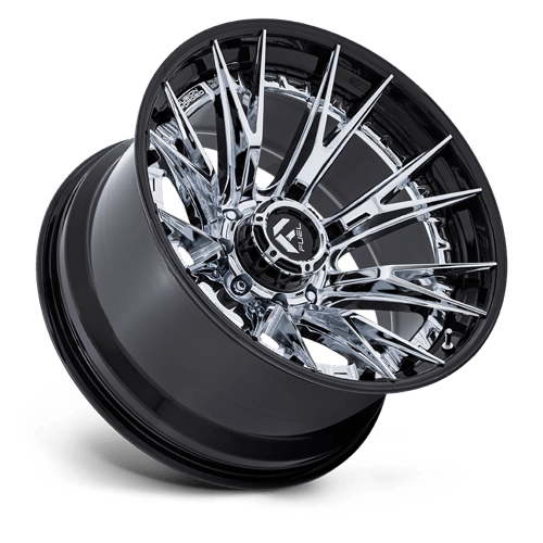 Fuel 1PC CATALYST 22X12 8X180 124 -44 CHR G-BLK