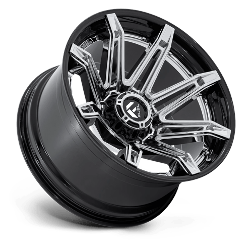 Fuel 1PC BRAWL 24X12 6X135 87 -44 CHR G-BLK