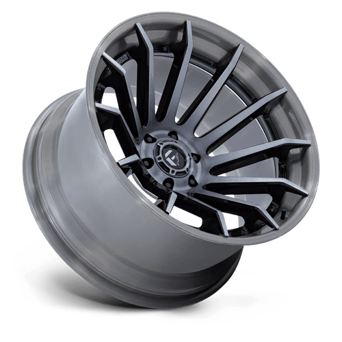 Fuel 1PC BURN 20X9 5X5 71 +1 G-BLK BRDT