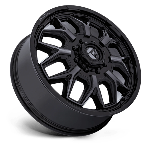 Fuel 1PC FLUX DRW 22X8.25 8X6.5 +104 GBLK-GY (DF)