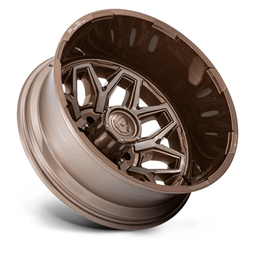 Fuel 1PC FLUX DRW 22X8.25 8X210 -246 PLT-BNZ (DR)