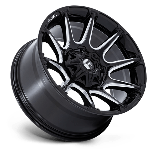 Fuel 1PC SUPER C 22X10 8X170 125 +10 G-BLK MILL