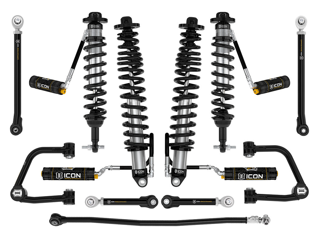 ICON 2021-2023 Ford Bronco, Non-Sasquatch, 3-4" Lift, Stage 7 Suspension System, CDCV, Tubular