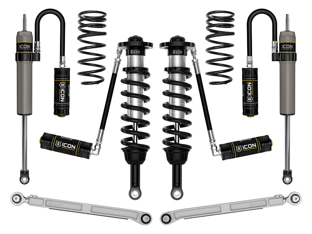 ICON 2023-2025 Toyota Sequoia TRD Pro, 1-2.5" Lift, Stage 4 2.5 Suspension System, Billet