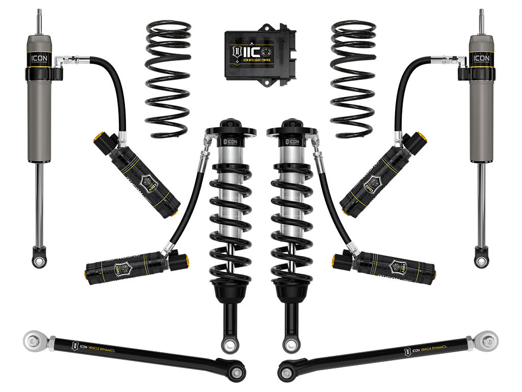 ICON 2023-2025 Toyota Sequoia TRD Pro, 1-2.5" Lift, Stage 9 2.5 Suspension System, Tubular
