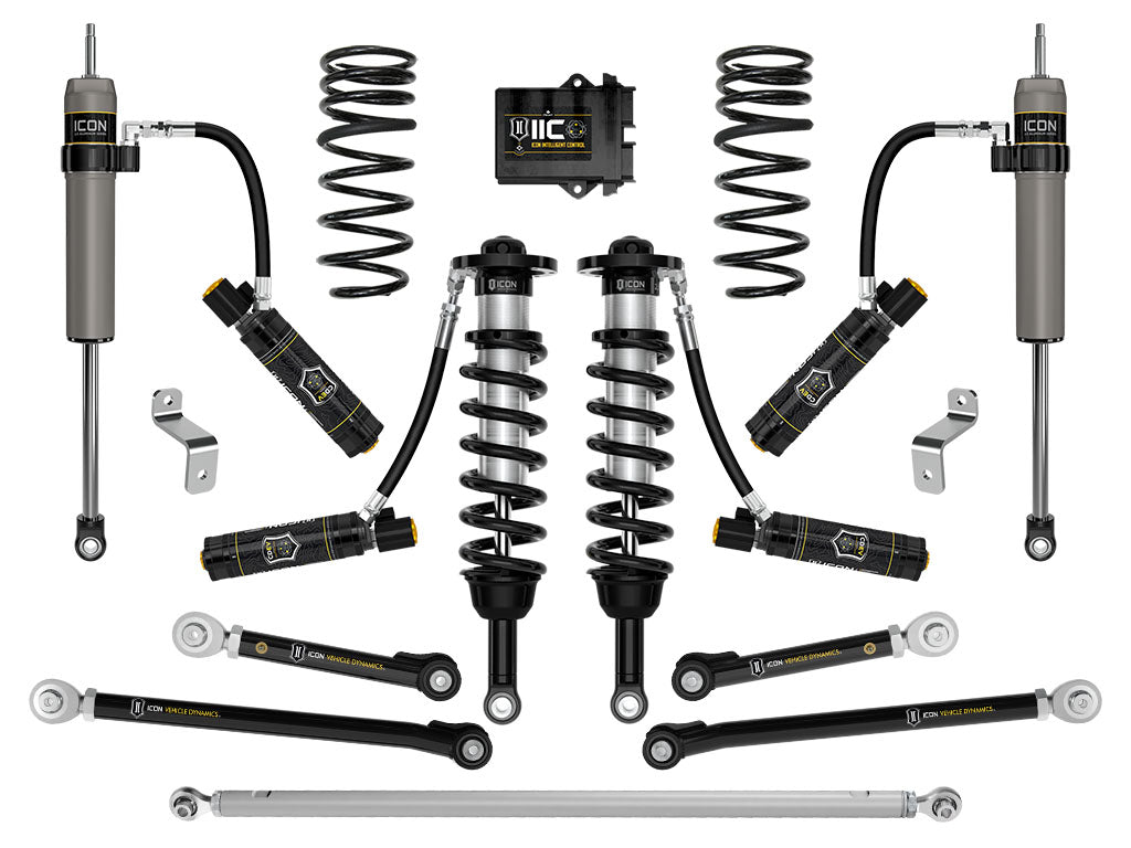 ICON 2023-2025 Toyota Sequoia TRD Pro, 1-2.5" Lift, Stage 10 2.5 Suspension System, Tubular