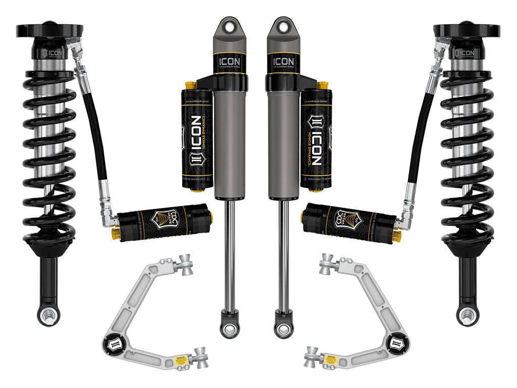 ICON 2023-2024 Chevrolet Colorado WT, LT, & Z71, 1.75-2.5" Lift, Stage 5 Suspension System w/ Billet Upper Control Arms