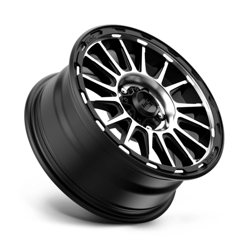 KMC KM542 16X7 5X110 S-BLK MACH 30MM