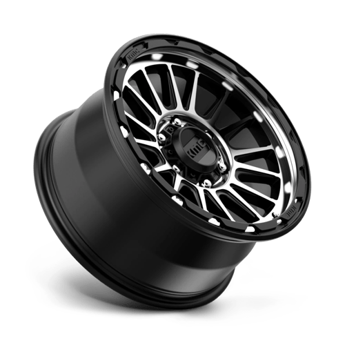 KMC KM542 17X9 6X4.5 S-BLK MACH 18MM CB 66.1