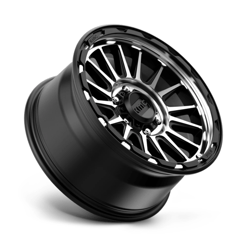 KMC KM542 18X9 6X5.5 S-BLK MACH 18MM