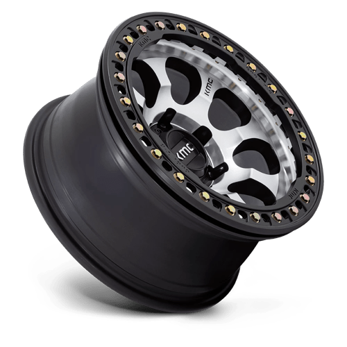 KMC RIOT BL 17X9 6X135 MCH-FC-BLK -12