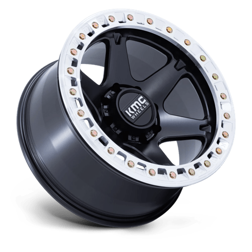 KMC VI BL 20X10 8X6.5 125 -48 S-BLK MACH