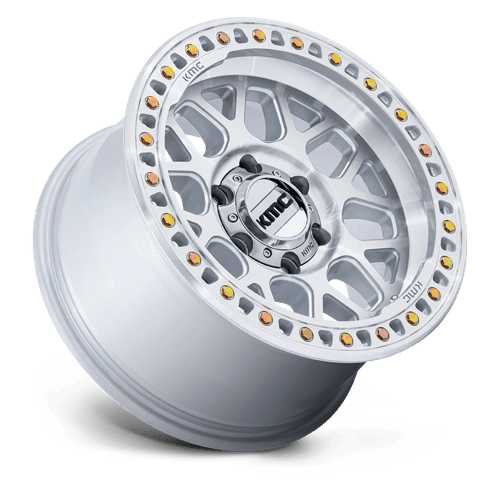 KMC GRS 17X8.5 6X5.5 106 +0 G-SLV MACH-FC