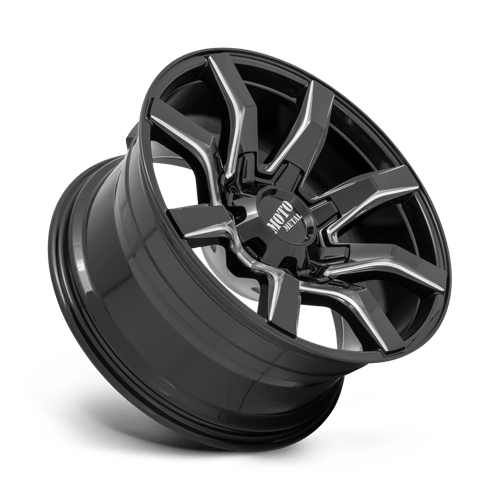 Moto Metal MO804 20X10 8X6.5 G-BLK MILL -18MM
