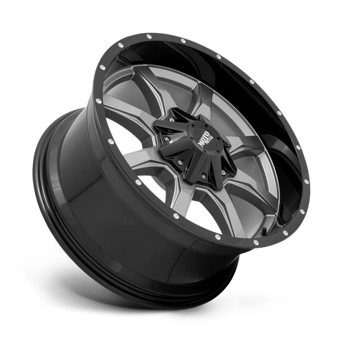 Moto Metal MO970 18X9 5X5.0/5.5 G-GRY BLK LP 18MM