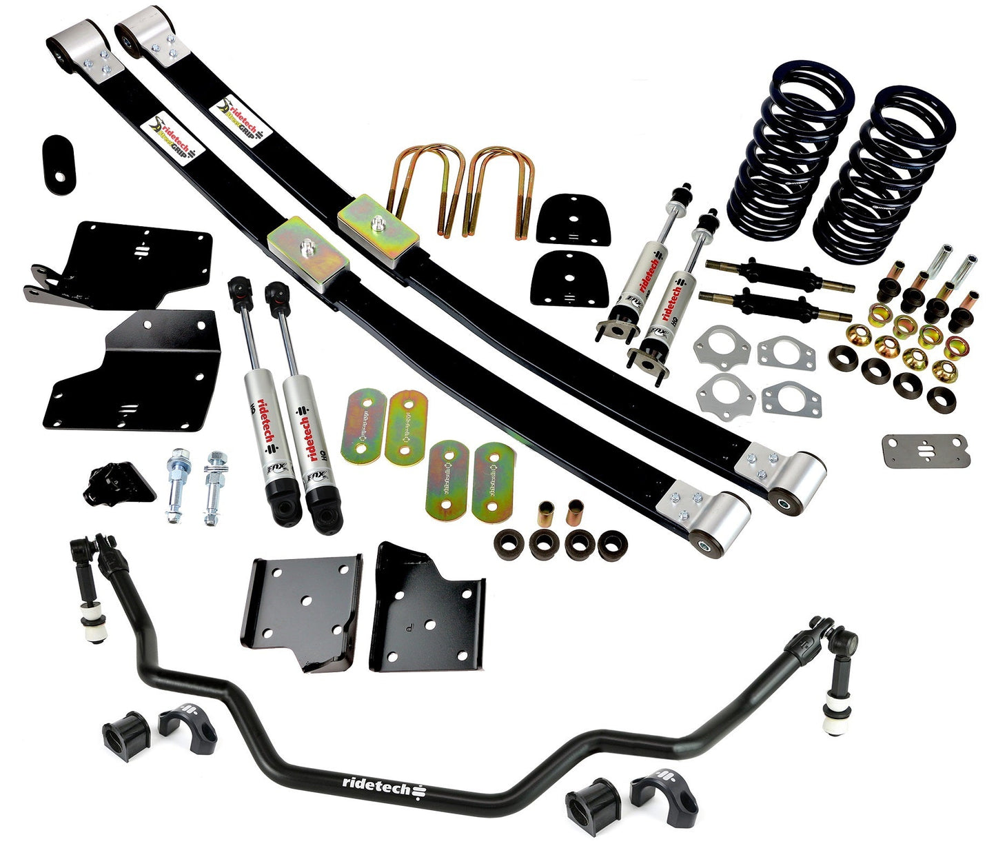 Ridetech 12105010 StreetGrip system for 1967-1970 Mustang with small block.