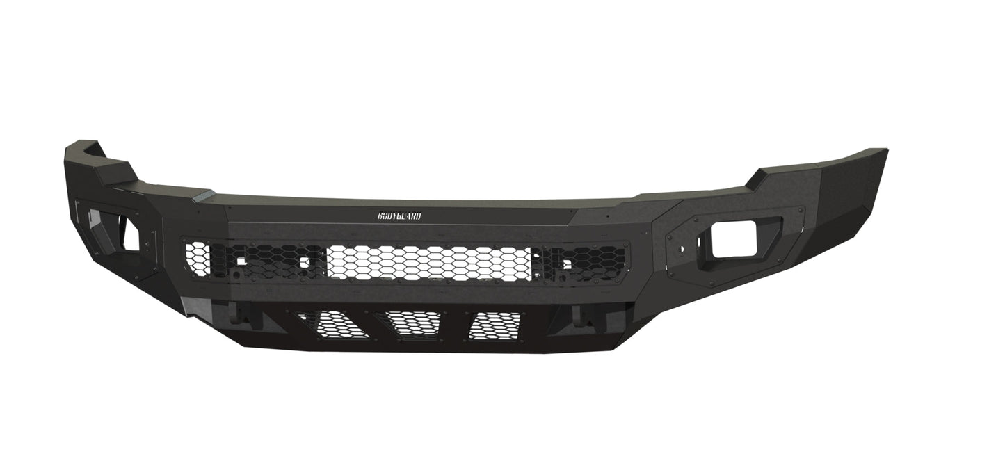 Bodyguard Bumpers Freedom Series Base - Bare Metal Front Bumper - NAG24BNBNN