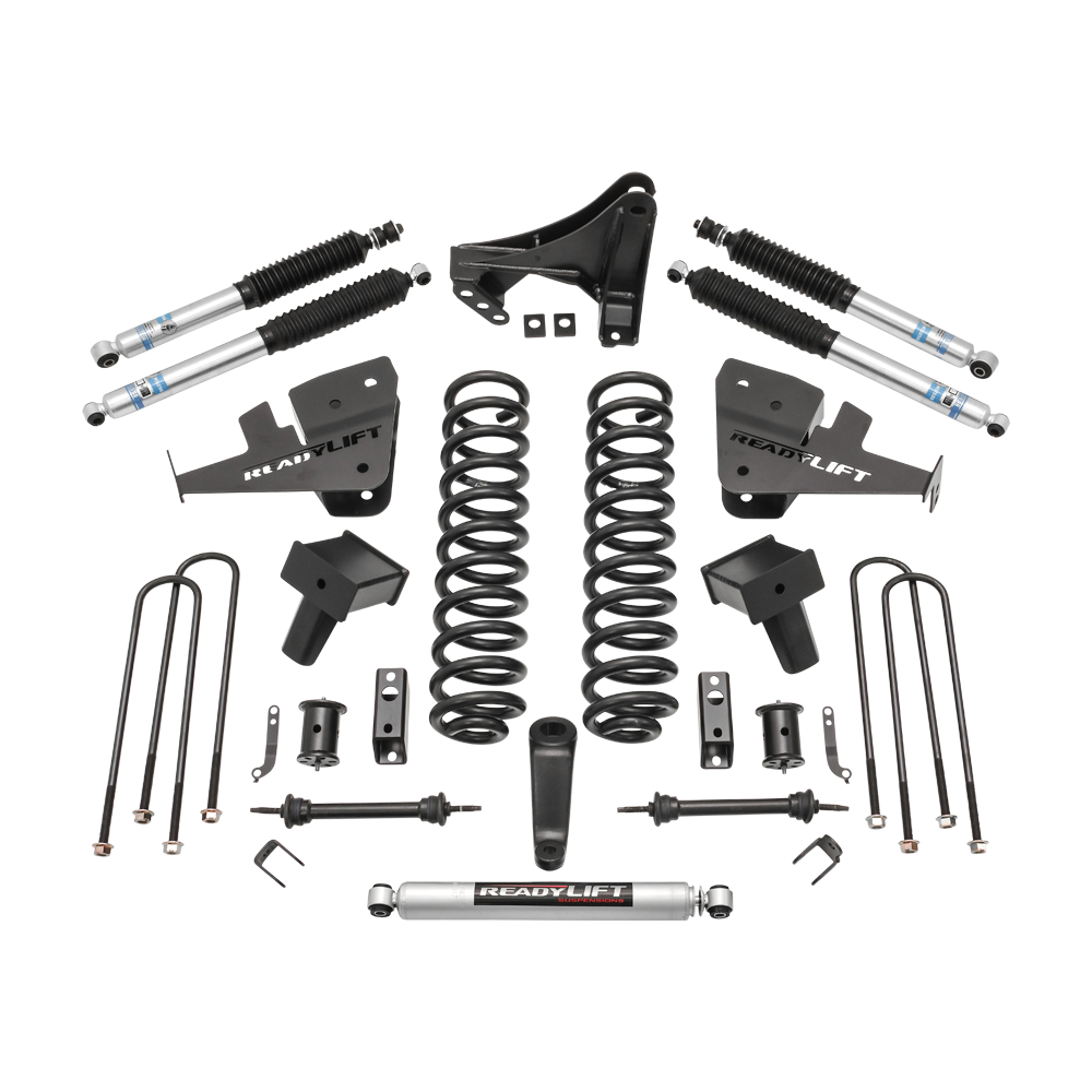 6.5" Lift Kit W/ Bilstein Shocks - Ford Super Duty F250 Diesel (One-Piece Drive Shaft Only) 2017-2022