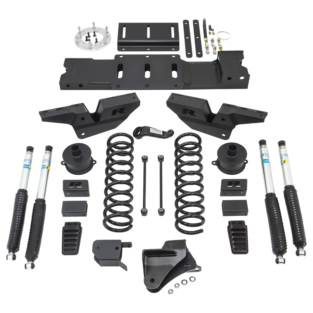 6" Lift Kit - Dodge Ram 2500 4WD W/ Bilstein Shocks 2019-2023 With Driveline Indexing Kit